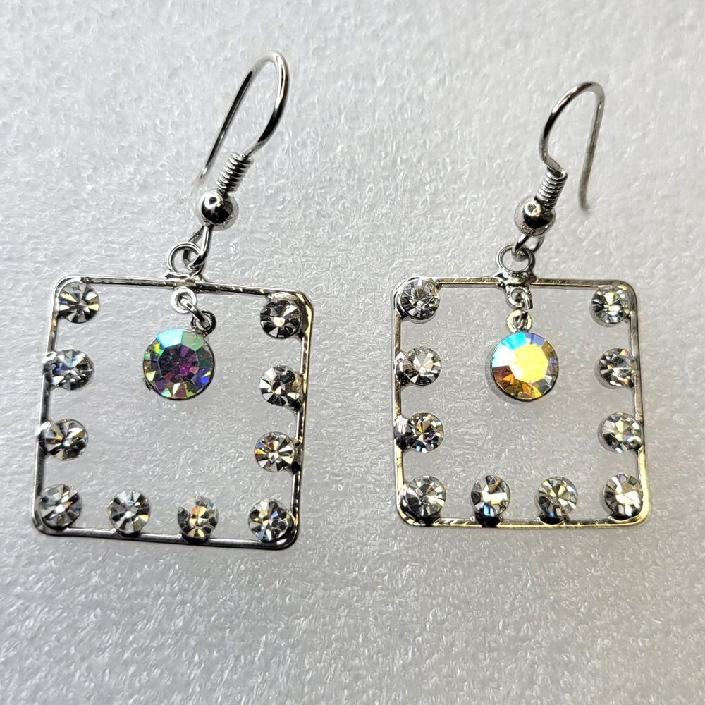 Square Dangle Earrings